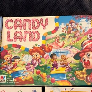 Candyland Scrabble Junior pretty princess Boggle Jr collection little kids games